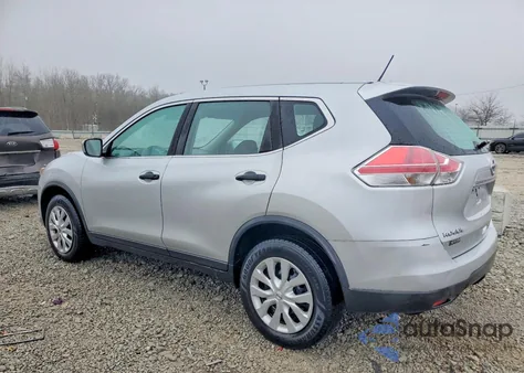 2016 Nissan Rogue S из США, поврежденный, VIN KNMAT2MV7GP667890
